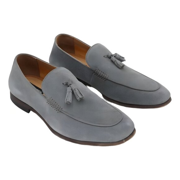 Steve Madden Othello Penny Loafers Gray - US 10.5M